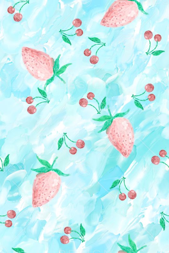 草莓印花华亿平台图片