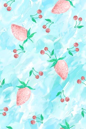 草莓印花华亿平台图片