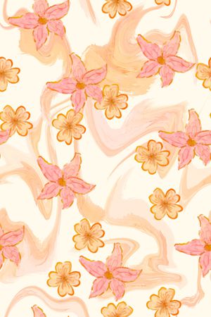 小清新印花华亿平台图片