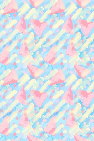 小清新印花华亿平台图片