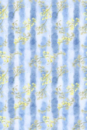 蓝白印花华亿平台图片