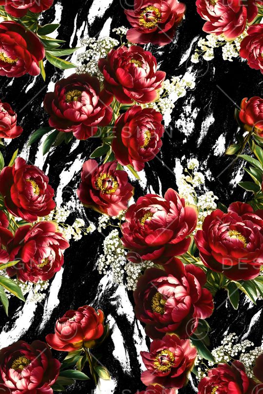 年轻女装印花华亿平台图片