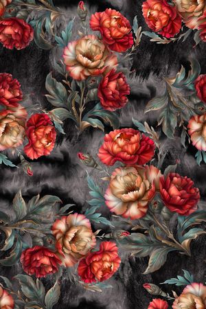 年轻女装印花华亿平台图片