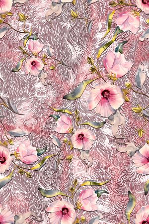 年轻女装印花华亿平台图片