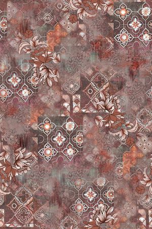 民族风印花华亿平台图片