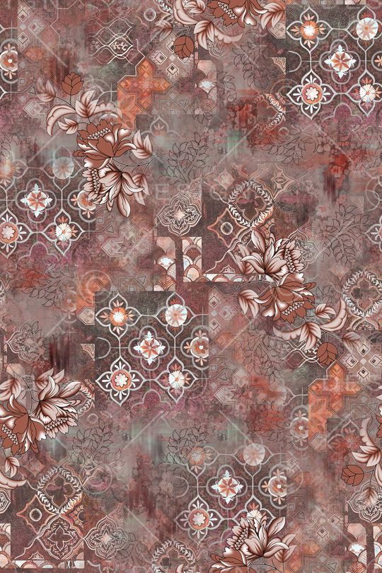 民族风印花华亿平台图片