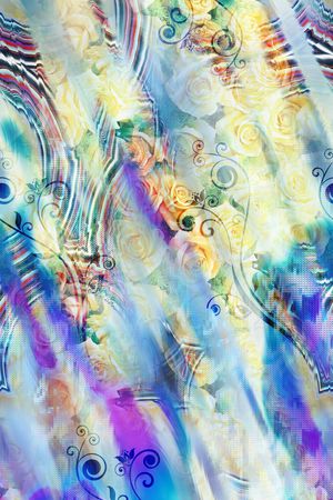 光线印花华亿平台图片