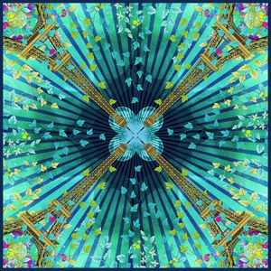 埃菲尔铁塔印花华亿平台图片