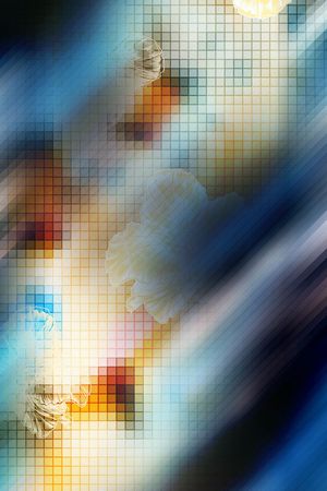 抽象印花华亿平台图片