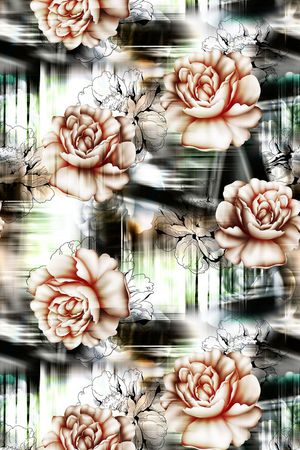 花朵印花华亿平台图片