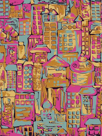 手绘印花华亿平台图片