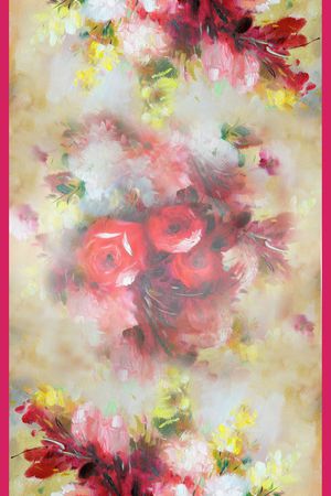 花瓶印花华亿平台图片