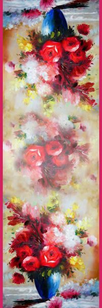 花瓶印花华亿平台图片