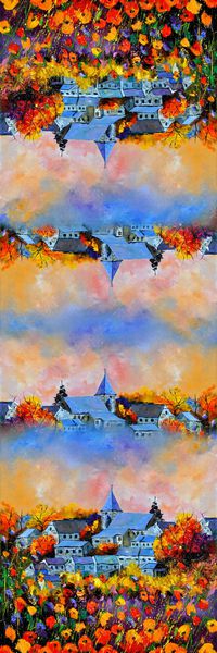 长巾印花华亿平台图片