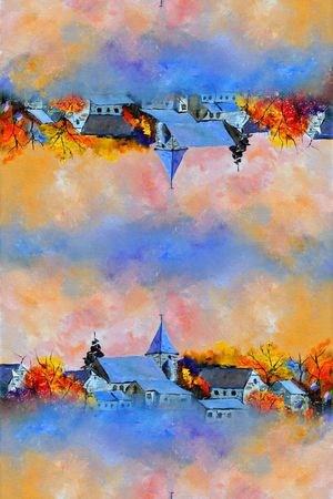 长巾印花华亿平台图片