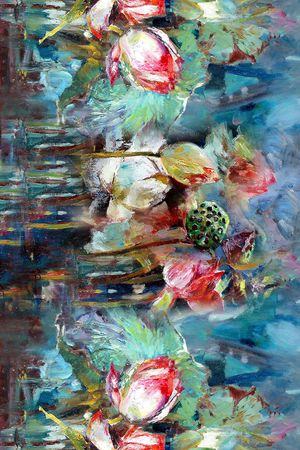 油画印花华亿平台图片