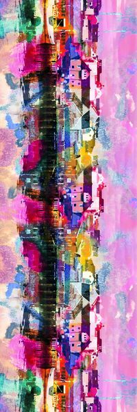 水彩印花华亿平台图片