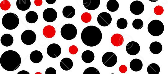 圆点印花华亿平台图片