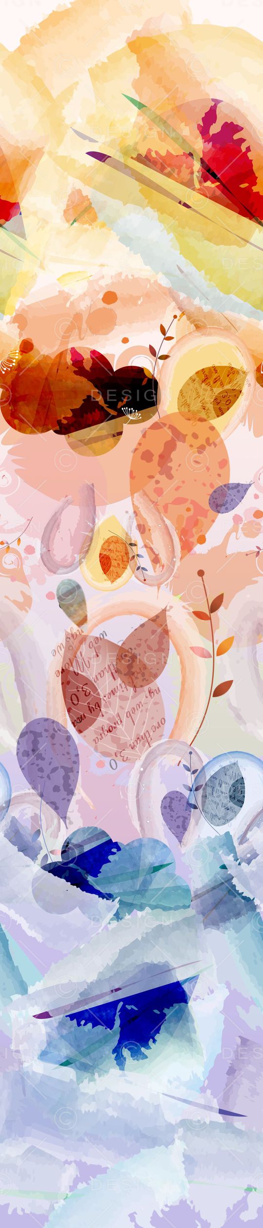 抽象印花华亿平台图片