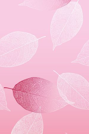 树叶印花华亿平台图片