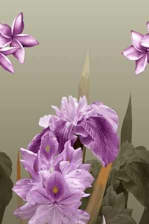 花朵印花华亿平台图片