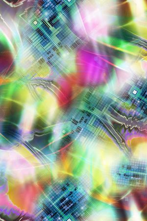 抽象印花华亿平台图片