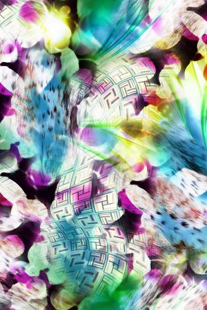 花朵印花华亿平台图片