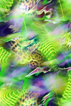 绚丽印花华亿平台图片