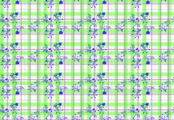 174457-条纹玫瑰绽放丝巾