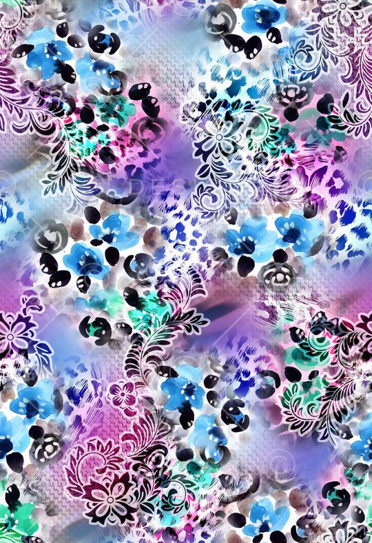 豹纹印花华亿平台图片