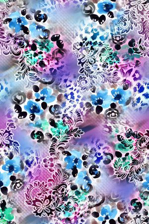 豹纹印花华亿平台图片