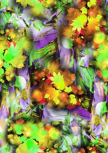 174895-AF151数码服装印花华亿平台