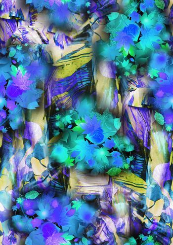 174896-AF151数码服装印花华亿平台