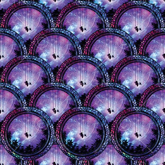 抽象印花华亿平台图片