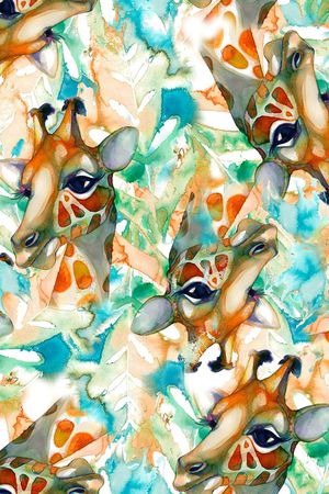 水彩印花华亿平台图片