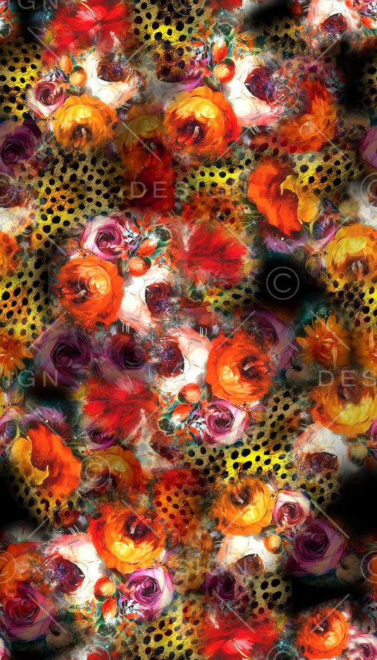 虎纹印花华亿平台图片