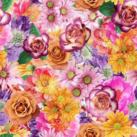 花朵印花华亿平台图片