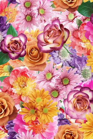 花朵印花华亿平台图片