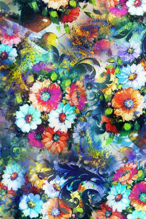 小花印花华亿平台图片