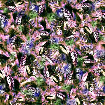 177133-中国 传统 水墨 和动物纹的 结合