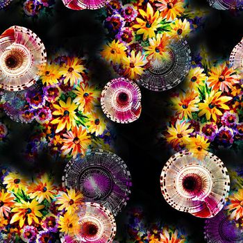 177303-AF182数码印花服装华亿平台