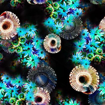 177305-AF182数码印花服装华亿平台