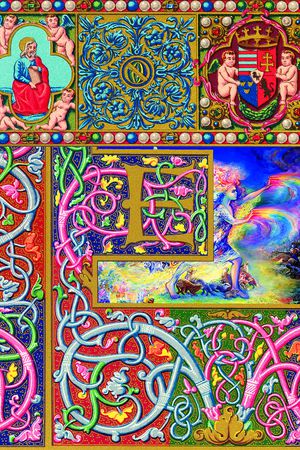 复古印花华亿平台图片