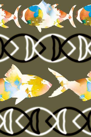 鱼印花华亿平台图片