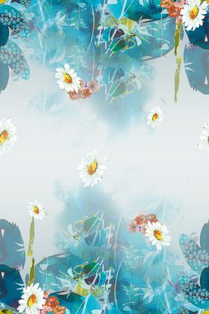 定位花印花华亿平台图片