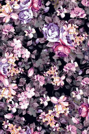 花朵印花华亿平台图片