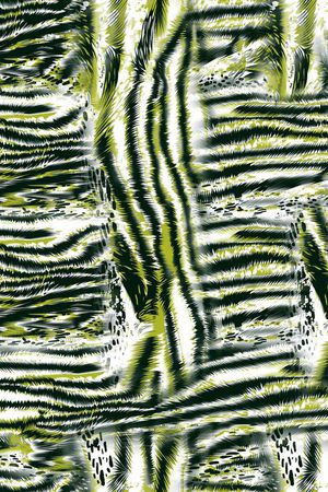 动物纹印花华亿平台图片