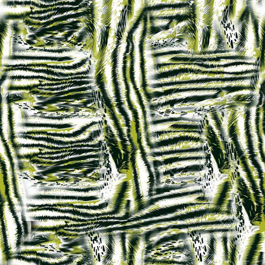 动物纹印花华亿平台图片