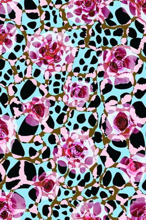 花朵印花华亿平台图片