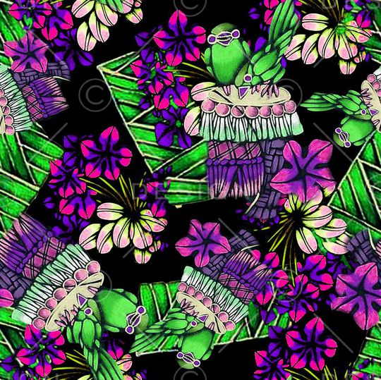 紫红色印花华亿平台图片